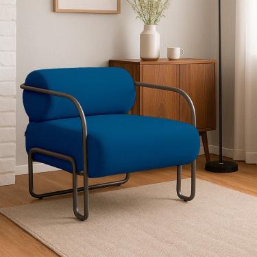 Imagem de Poltrona Minsk em Madeira de Eucalipto Movellu Home