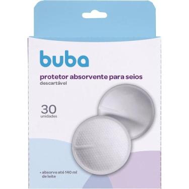 Imagem de Protetores Absorventes para Seios Descartáveis com 30 Unidades Buba
