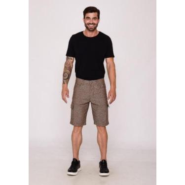 Imagem de Bermuda Masculina 7950 Marrom F075 - Macaw, Marrom, 46