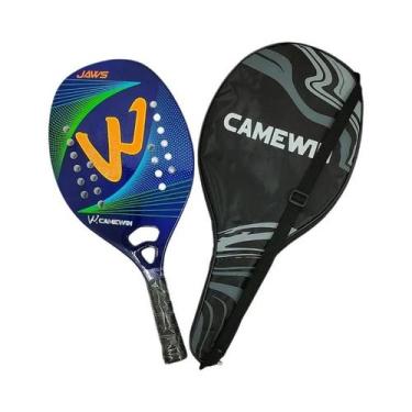 Imagem de Raquete De Beach Tennis Em EVA Com Núcleo De Carbono E Bolsa Protetora