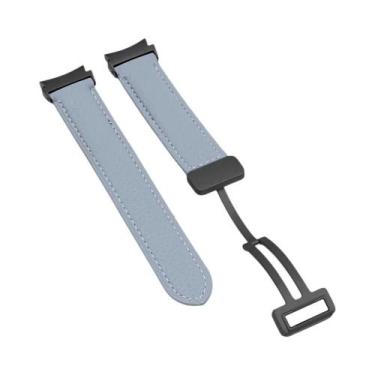 Imagem de Pulseira De Couro Para Samsung Galaxy Watch 6 5 4 Classic 46mm 42 43 4