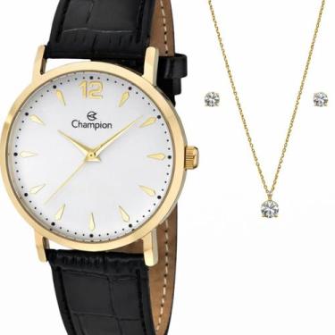 Imagem de Relógio Champion Analógico Unissex Dourado CH22715M
