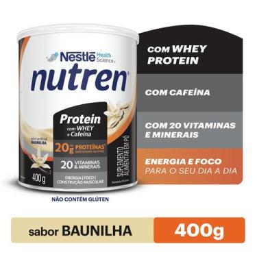 Imagem de Suplemento Alimentar Nutren Protein Baunilha 400g