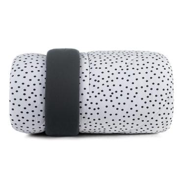 Imagem de Edredom Solteiro Altenburg Malha Fio Penteado Bits Branco