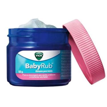 Imagem de Pomada Vick BabyRub Bálsamo para Bebês 50g