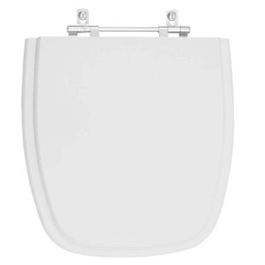 Imagem de Assento Sanitário Poliester City Cinza Prata Para Vaso Celite