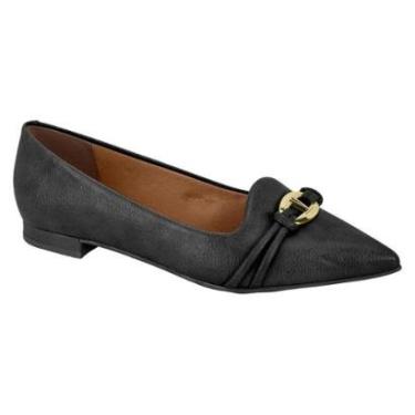 Imagem de Sapatilha Feminina Vizzano 1206.1004 Napa Calf - Preto-Feminino