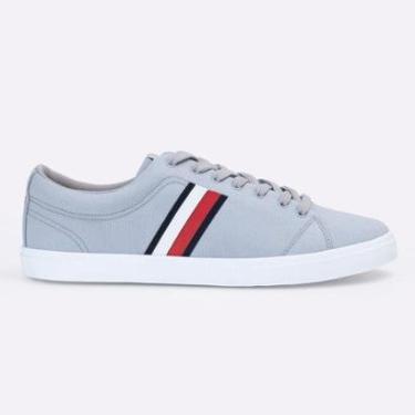 Imagem de Tênis Tommy Hilfiger New Harrison Masculino Cinza-Masculino