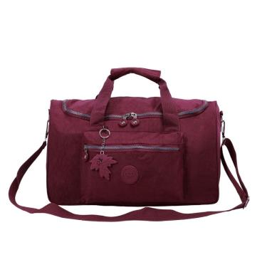 Imagem de Sacola Viagem Bolsa Academia Fitness Feminina Grande Mala de Mão em Crinckle - Madrid