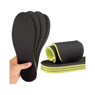 Imagem de Palmilhas Esportivas Unissex Respiráveis, Desodorantes E Com Amortecim