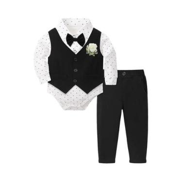 Imagem de Conjunto De Roupa Para Batizado De Menino, Traje Formal Para Páscoa, I