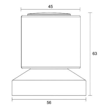 Imagem de Torneira Blukit Cromada C 40 1/4 de Volta P/ Banheiro Cozinh - Congrat