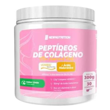 Imagem de Colágeno Verisol com Ácido Hialurônico 300g New Nutrition, Limão