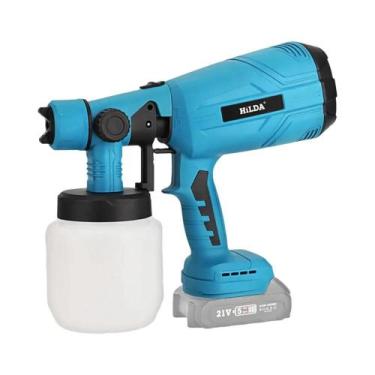 Imagem de Pistola De Pintura Elétrica Sem Fio Makita 18V HILDA, Pulverizador Por