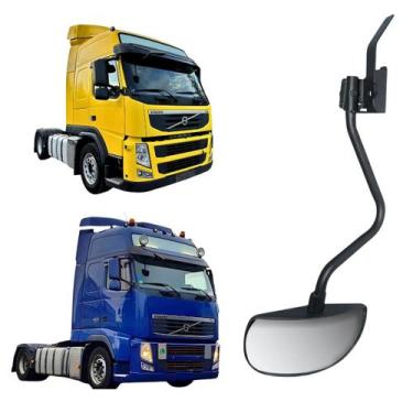 Imagem de Espelho Retrovisor Rampa Frontal Volvo Fh12 Fh13 Fm - TGF, Fh12 Fh13 F