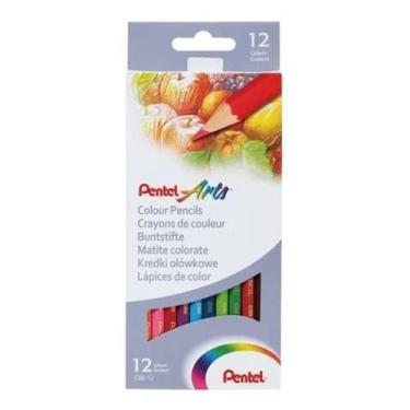 Imagem de Lápis de Cor Pentel Arts 12 Cores