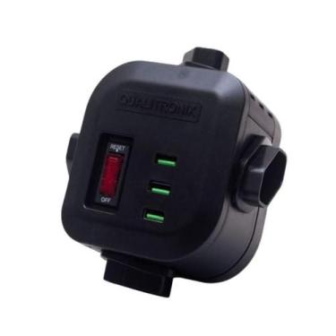Imagem de Filtro de Linha Torre 4 Tomadas Tripolar+ USB - Qualitronix