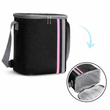 Imagem de Bolsa Térmica 9L Impermeável com Alça Ajustável para Alimentos e Lanch