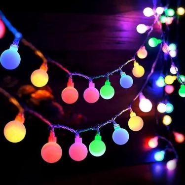 Imagem de Luzes De Cordão LED À Prova d'Água Com Bateria E USB Para Decoração De