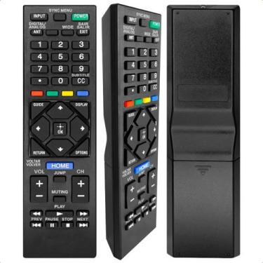 Imagem de Controle Remoto para TV Sony Bravia KDL40R475A Compatível com Conjunto
