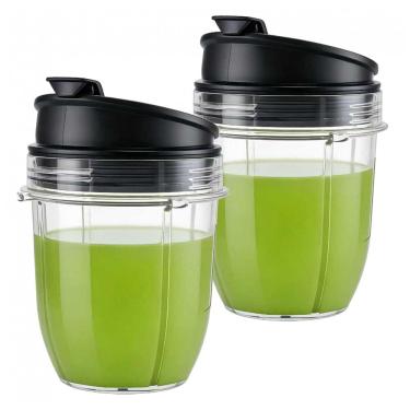 Imagem de joystar Jarra de Reposição 350ml com Tampa Bico para Blender Nutri Ninja 900W/1000W Aut...