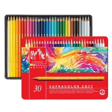 Imagem de Lápis de Cor Aquarelável Caran D'Ache Supracolor 30 Cores - CARAN DACH