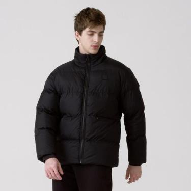 Imagem de Jaqueta Fila Round Masculina, Preto, M