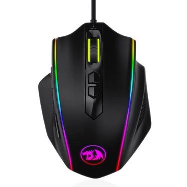 Imagem de Mouse gamer redragon vampire rgb m720-rgb preto