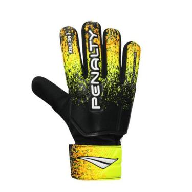 Imagem de Luva Goleiro Penalty 6203039760 Delta 1 Xxiii, Preto, Amarelo, 09