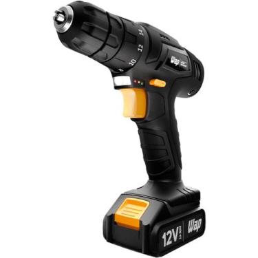 Imagem de Parafusadeira e furadeira 1500mah bivolt 12k3 black wap 12v