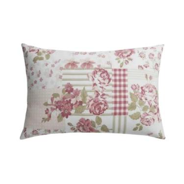 Imagem de Fronha Malha Basic Estampada Buettner Esperanza Rosa - Bouton