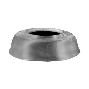 Imagem de Fogareiro para Forma de Bolo Alumínio Fundido Polido Distribuição Uniforme de Calor 14x3cm Prata Diviforte