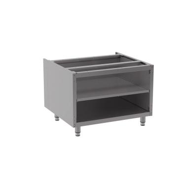 Imagem de Base Neutra para Bar 800x708x578mm em Aco Inox com Prateleira Removivel e Pes Regulaveis Tramontina