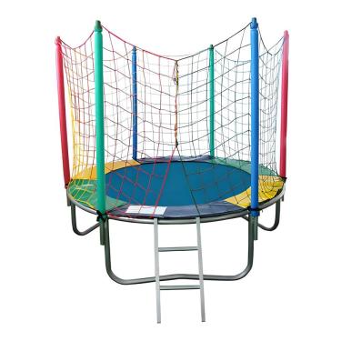 Imagem de Trampolim Cama Elástica Pula 1,83M com Rede de Proteção 60kg Infantil Rotoplay Brinquedos