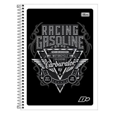 Imagem de Caderno Espiral Tilibra Universitário Capa Flexível Mais+ Masculino 1 