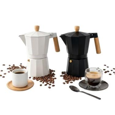 Imagem de Cafeteira Italiana Inox Moka 06 Xícaras com Filtro Integrado - FRATELL