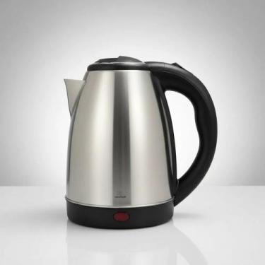 Imagem de Chaleira Elétrica Automática Inox 1,8l Térmica Jarra Gourmet 127V - Mi