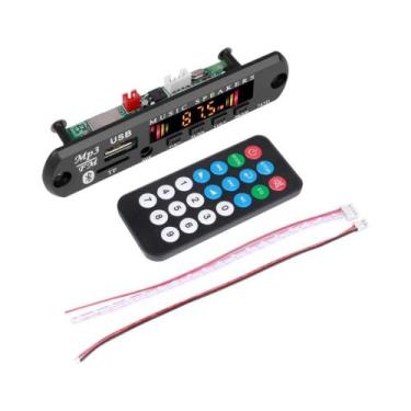 Imagem de Placa Decodificadora De Áudio Sem Fio Bluetooth USB TF Para Rádio Auto