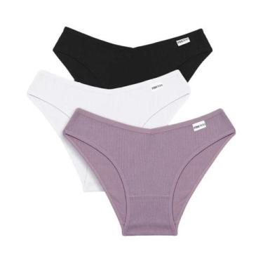 Imagem de Conjunto De Calcinhas Sexy De Algodão Para Mulheres M-XXL, Roupas Ínti