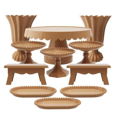 Imagem de Kit Pegue e Monte Completo 11 Peças Aniversário Decoração Casamento Fe