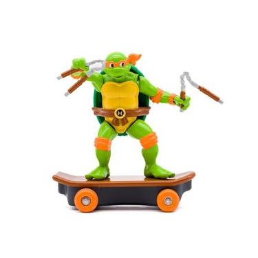 Imagem de Skate Pull Back Tartarugas Ninja Sewer Shredders - Michelangelo