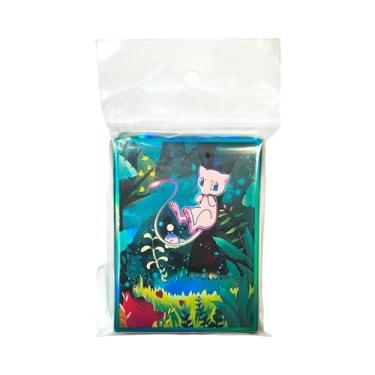 Imagem de Protetores De Cartas Colecionáveis Pokémon Mew Fofos 60 Peças De Alta 