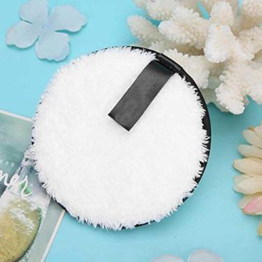 Imagem de Puff de limpeza de rosto, remoção de maquiagem fácil de transportar longa vida útil para maquiagem para casa