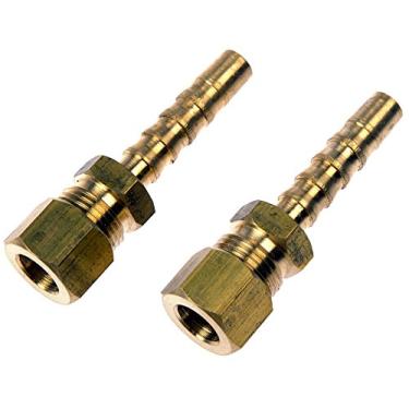 Imagem de Dorman Adaptador de linha de combustível 800-036 - Tubo de nylon de aço de 8 mm, pacote com 2