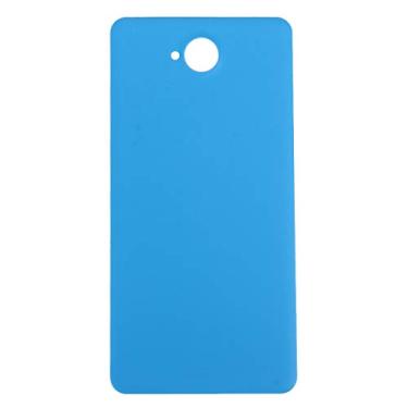 Imagem de Peças de reparo de substituição da capa traseira da bateria para Microsoft Lumia 650 (preta) peças (cor azul)