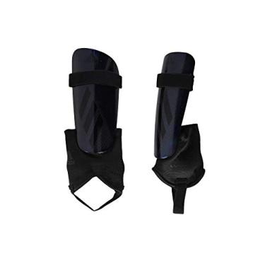 Imagem de Caneleiras de futebol X REFLEX, Black/Grey/Black, Small