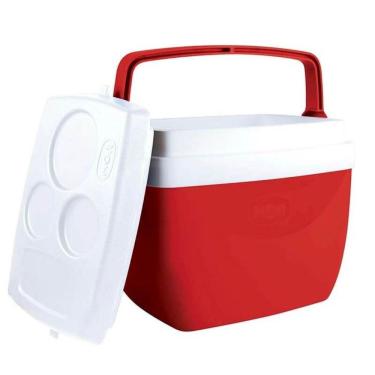 Imagem de Caixa Térmica 6 Litros Mor Vermelha