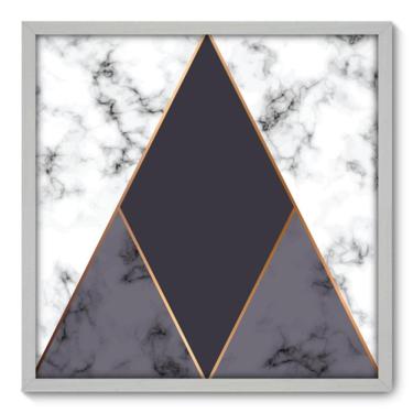 Imagem de Quadro Decorativo - Mármore - 70cm x 70cm - 157qnadb