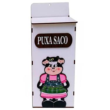 Imagem de Puxa Saco com Dispenser Decor de Parede - Vaca Mimosa