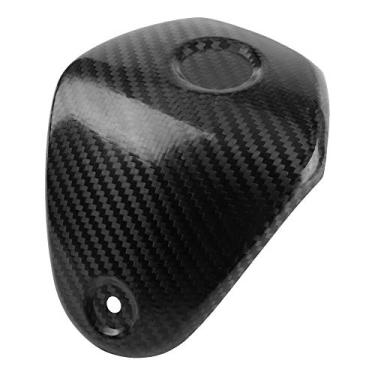 Imagem de Tampa de assento braçadeira do guidão, tampa de assento braçadeira motocicleta/scooter para XMAX 300 XMAX300 17-18 Fiber fibra de carbono